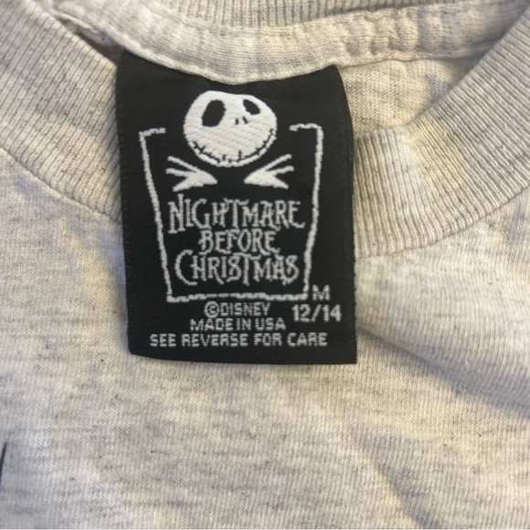 The Nightmare Before Christmas-Jack Skellington-Bone Daddy- Kids M-Long Sleeve - Picture 2 of 16